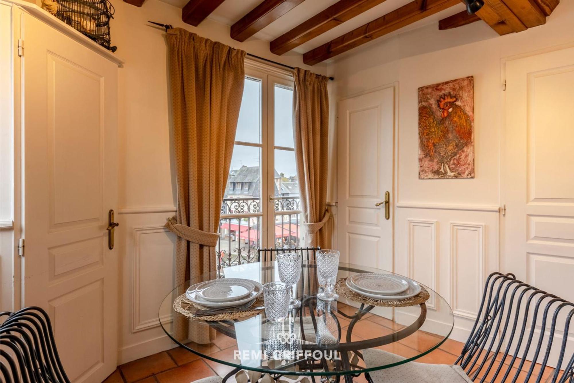 Key West - Charming Studio On The Port Of Honfleur - Superb 360 View מראה חיצוני תמונה