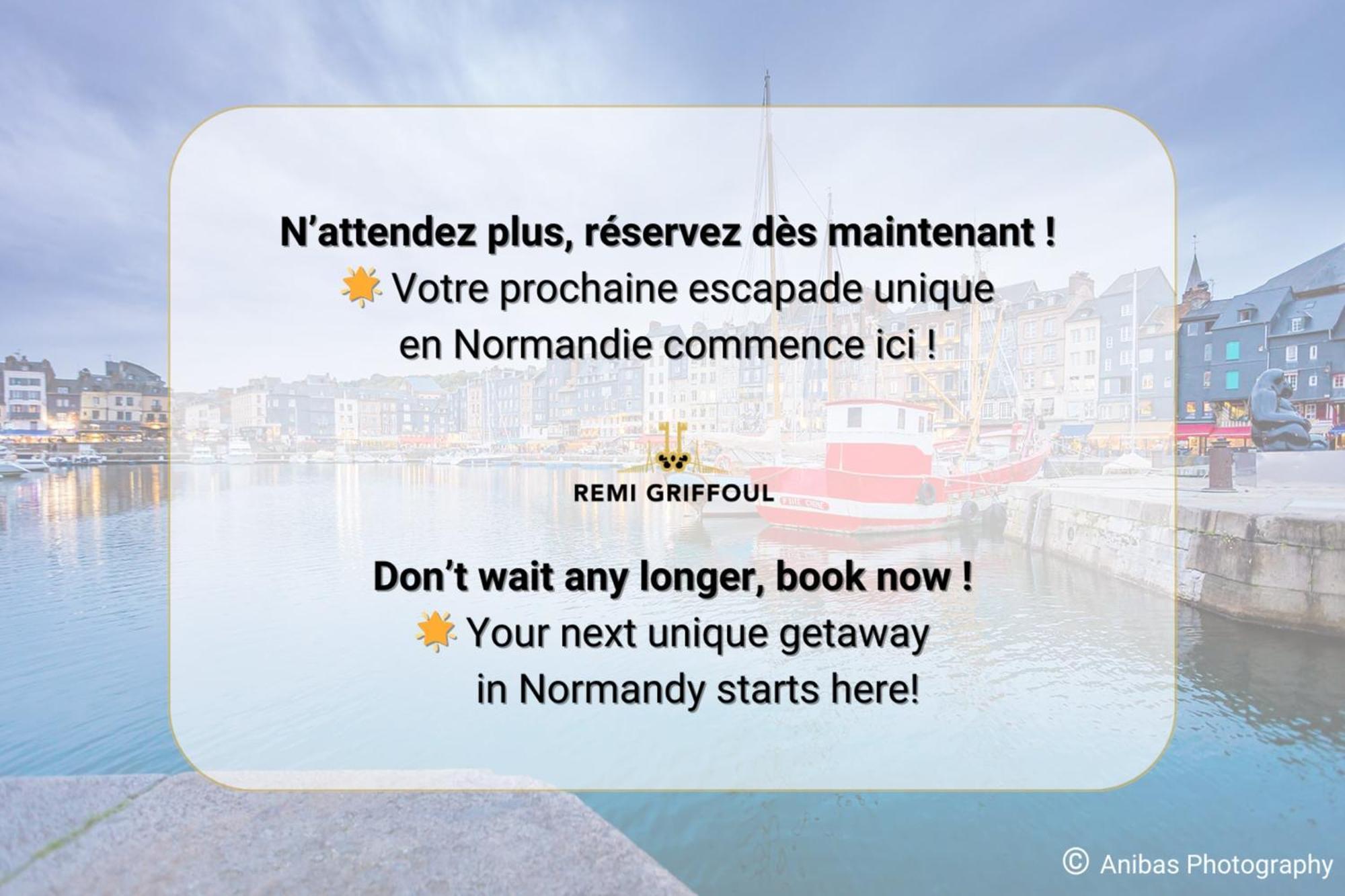 Key West - Charming Studio On The Port Of Honfleur - Superb 360 View מראה חיצוני תמונה